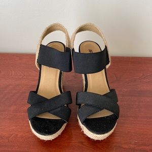 Women's Platform Sandals Wedge Ankle Strap Open Toe Sandals